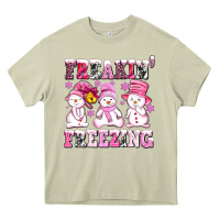 Mossy freaking freezing with Snowmans Heavy Core Tee - AdoDesignShop