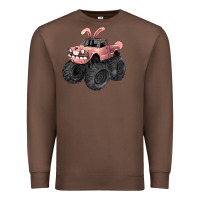 Chestnut Easter monster truck Easter Day Premium Sweatshirt - HowdyJamesFarm