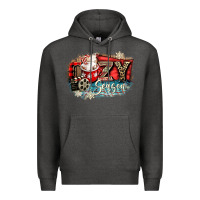 Charcoal Heather cozy season Premium Hoodie - CowGirlArtShop