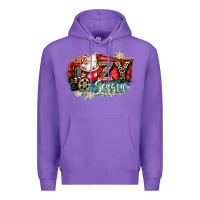 Purple cozy season Premium Hoodie - CowGirlArtShop