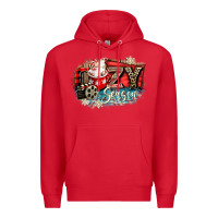 Red cozy season Premium Hoodie - CowGirlArtShop