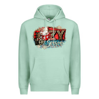 Seafoam cozy season Premium Hoodie - CowGirlArtShop