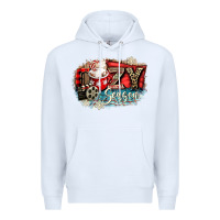 White cozy season Premium Hoodie - CowGirlArtShop
