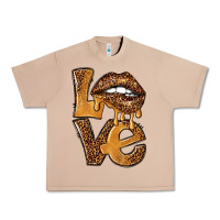 Burro love leopard with lips Urban Heavy Tee - NancyCooperArtShop