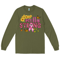 Army Green pretty strong Long Sleeve Tee - BundleAndBundleShop