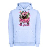 Pigment Grape Ice Pink Christmas Truck Gnome Urban Hoodie - FaDigitalArtStudio