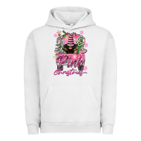 Pigment Lunar Rock Pink Christmas Truck Gnome Urban Hoodie - FaDigitalArtStudio