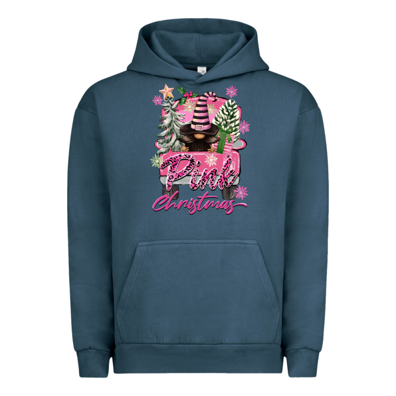 Pink Christmas Truck Gnome Urban Hoodie by FaDigitalArtStudio | Teevron