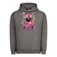 Pigment Tornado Pink Christmas Truck Gnome Urban Hoodie - FaDigitalArtStudio