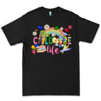 Black childcare life Premium Tee - JahusDesignShop