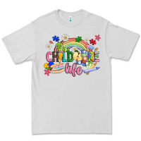 Dove Grey childcare life Premium Tee - JahusDesignShop