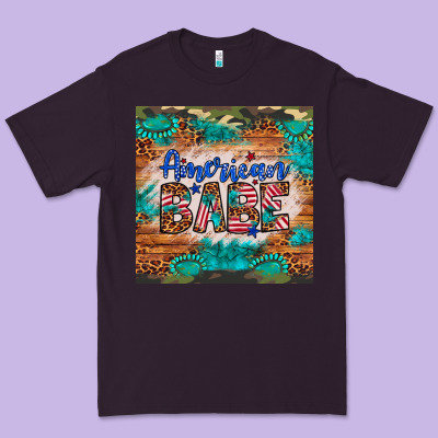 American Babe Premium Tee Designed By Artiststas