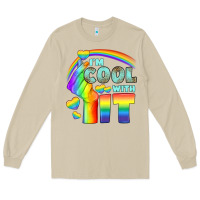 Mushroom Lgbtq İ'm Cool With İt Long Sleeve Tee - BundleAndBundleShop