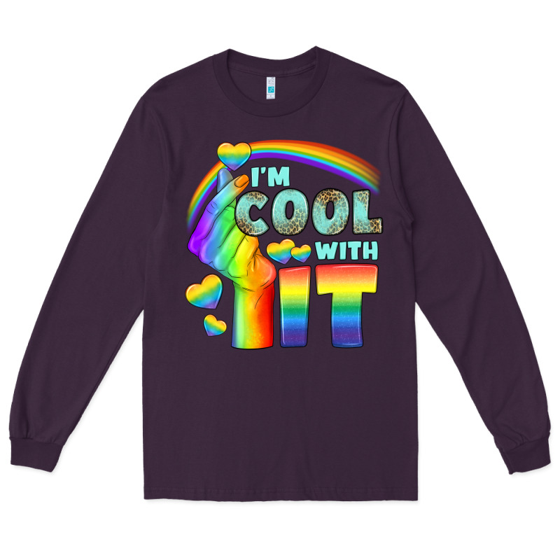Lgbtq İ'm Cool With İt Long Sleeve Tee by BundleAndBundleShop | Teevron