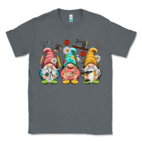 Charcoal Heather crafter gnomies Classic Tee - NancyCooperArtShop