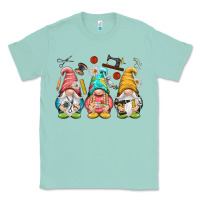 Seafoam crafter gnomies Classic Tee - NancyCooperArtShop