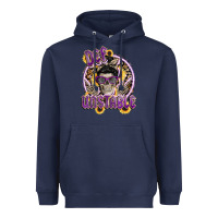 Navy def unstable Heavyweight Hoodie - CowGirlArtShop