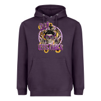 Plum def unstable Heavyweight Hoodie - CowGirlArtShop
