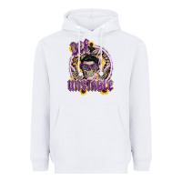 White def unstable Heavyweight Hoodie - CowGirlArtShop