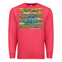 Cardinal He is risen tumbler Easter Day Premium Sweatshirt - HowdyJamesFarm