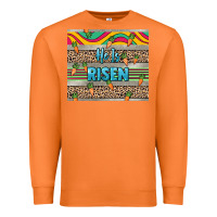 Carrot He is risen tumbler Easter Day Premium Sweatshirt - HowdyJamesFarm