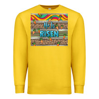 Lemon He is risen tumbler Easter Day Premium Sweatshirt - HowdyJamesFarm