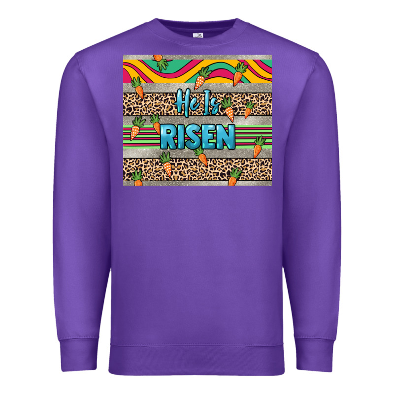 He Is Risen Tumbler Easter Day Premium Sweatshirt by HowdyJamesFarm | Teevron