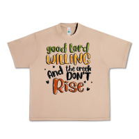 Burro good lord willing and the creek dont rise Urban Heavy Tee - MaliasSmallBusiness