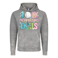Cloud Rock 100 mermazing days Vintage Hoodie - MaliasSmallBusiness