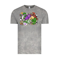 Cloud Rock gamer mardi gras game controller Vintage Tee - MaliasSmallBusiness