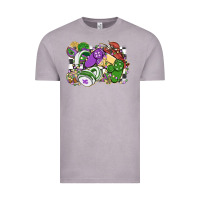 Vintage Zinc gamer mardi gras game controller Vintage Tee - MaliasSmallBusiness