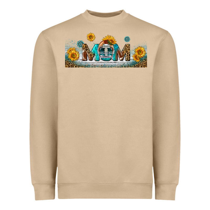 American Football Mom Libbey Glass Heavyweight Sweatshirt by BundleAndBundleShop | Teevron