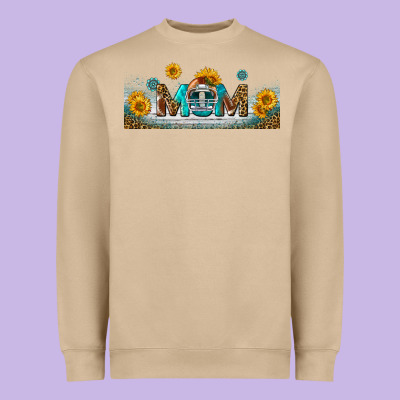 American Football Mom Libbey Glass Heavyweight Sweatshirt Designed By Bundleandbundleshop