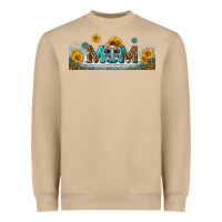 Mushroom american football mom libbey glass Heavyweight Sweatshirt - BundleAndBundleShop