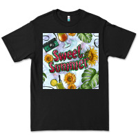 Black sweet summer seamless pattern Premium Tee - BundleAndBundleShop