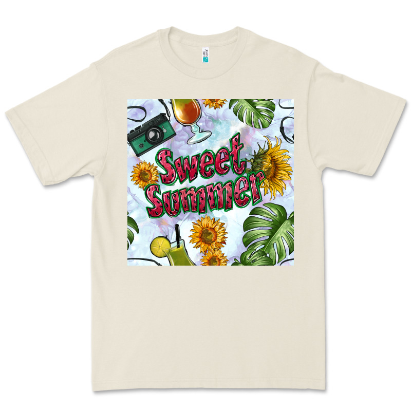 Sweet Summer Seamless Pattern Premium Tee by BundleAndBundleShop | Teevron