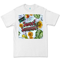 White sweet summer seamless pattern Premium Tee - BundleAndBundleShop