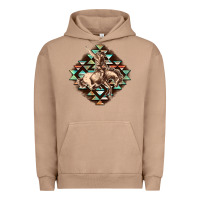 Pigment Burro Aztec symbol rodeo Urban Hoodie - FaDigitalArtStudio