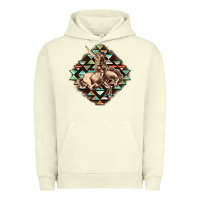 Pigment Pistachio Aztec symbol rodeo Urban Hoodie - FaDigitalArtStudio