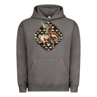 Pigment Tornado Aztec symbol rodeo Urban Hoodie - FaDigitalArtStudio