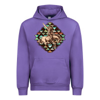 Tulip Aztec symbol rodeo Urban Hoodie - FaDigitalArtStudio