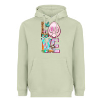 Matcha Love Rabbit Easter Day Heavyweight Hoodie - HowdyJamesFarm