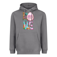 Storm Love Rabbit Easter Day Heavyweight Hoodie - HowdyJamesFarm