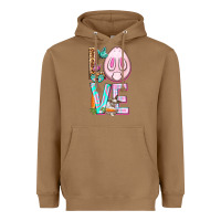 Toasted Coconut Love Rabbit Easter Day Heavyweight Hoodie - HowdyJamesFarm