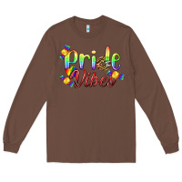Chestnut Pride Vibes LGBTQ Long Sleeve Tee - BundleAndBundleShop