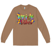 Toasted Coconut Pride Vibes LGBTQ Long Sleeve Tee - BundleAndBundleShop