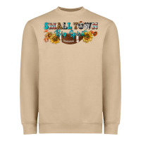 Small Town Big Spirit Heavyweight Sweatshirt | Teevron