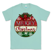 Seafoam merry christmas Classic Tee - CowhideDigitalArt