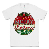 White merry christmas Classic Tee - CowhideDigitalArt