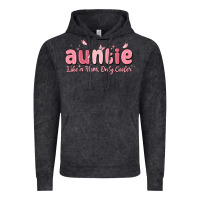 Vintage Black auntie like a mom only cooler Vintage Hoodie - MaliasSmallBusiness